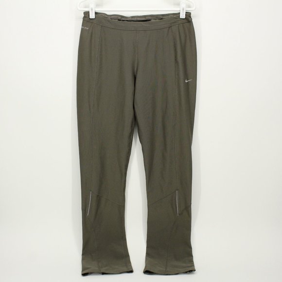 Nike Pants - Nike Olive Green Dri Fit Workout Joggers